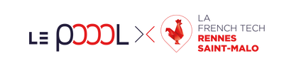 Logo Le Poool et French Tech Rennes Saint-Malo
